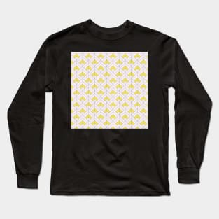 Abstract stripes yellow Long Sleeve T-Shirt